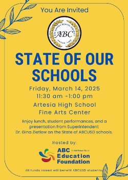 State of Our Schools Invite Flyer